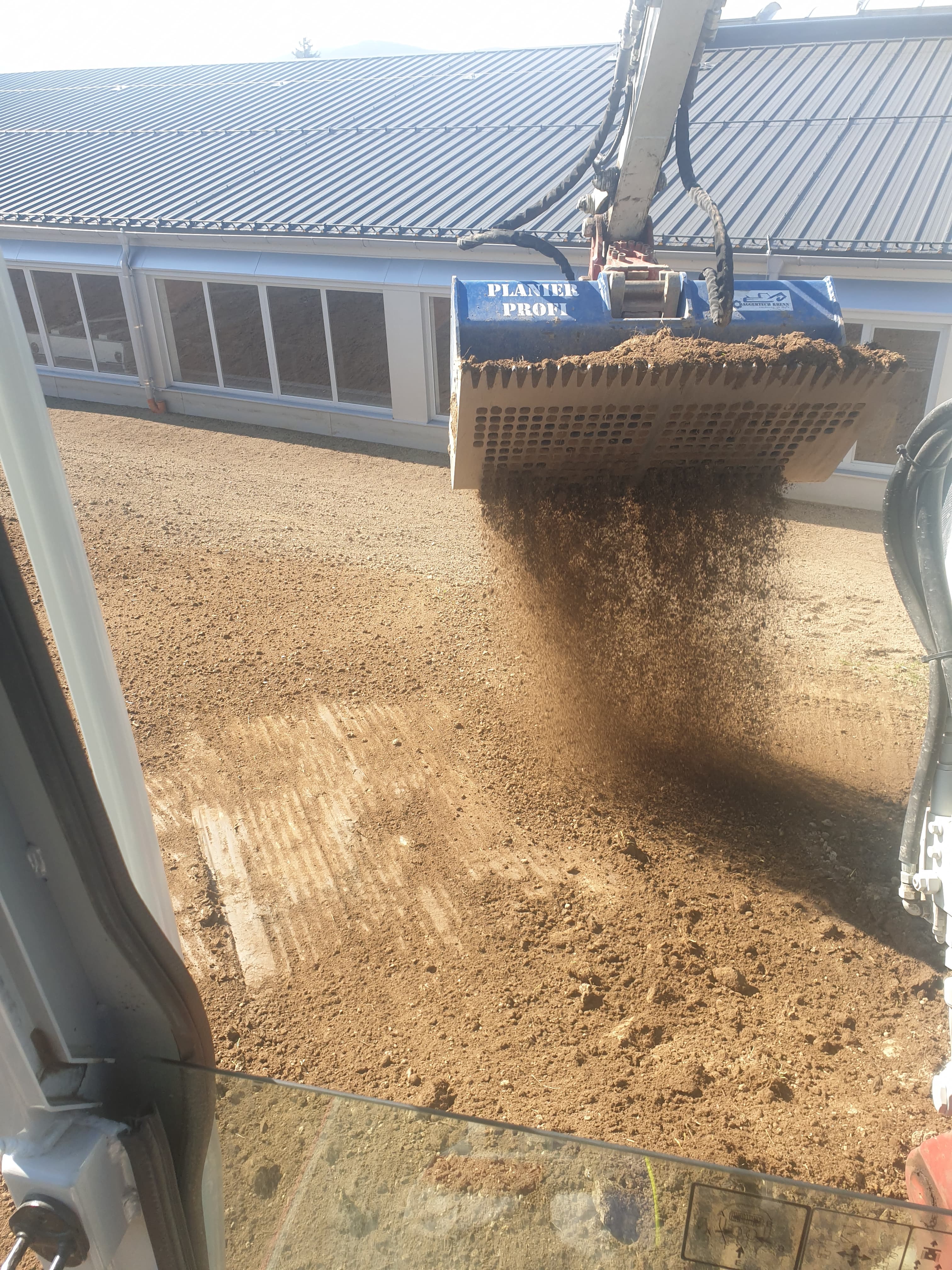 Baggertech im Einsatz